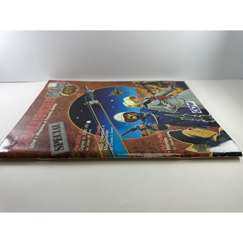 Challenge Magazine No 34 Special Issue GDW Space 1889 2300 AD MegaTraveller RPG - Picture 3 of 3